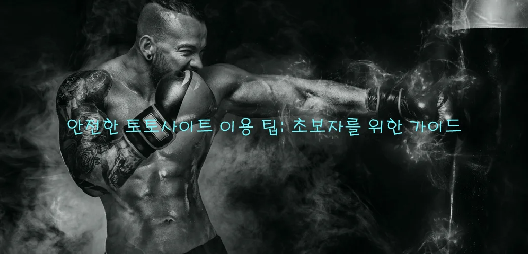 안전한 토토사이트 이용 팁: 초보자를 위한 가이드